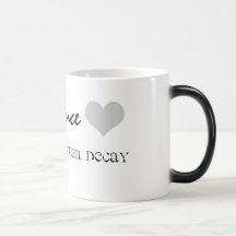La serie de la pared tazas de café