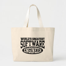 La Software Engineer más grande del mundo Bolsas De Mano
