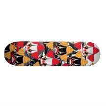 LA SONRISA AHORA MUERE CARAS POSTERIORES TABLA DE SKATE