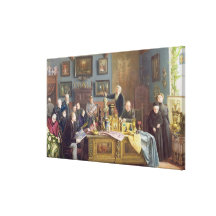 La subasta, 1910 lona estirada galerias
