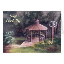 La tarjeta del día de padre del Gazebo