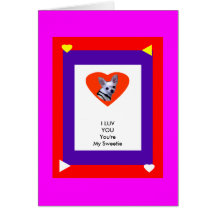 La tarjeta del día de San Valentín Card-1a2 de la 