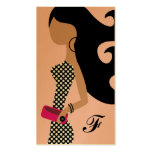 la TARJETA del ORO del FASHIONISTA 311-HIGH LO DIC Tarjeta De Visita