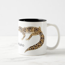 La taza del Gecko del leopardo