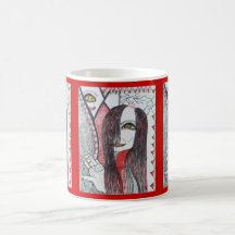 La taza/la taza alteró el estado - arte irregular