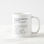 La taza libre del diccionario