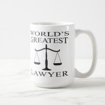 La taza más grande del abogado del mundo