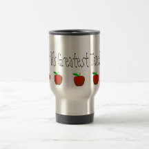 La taza más grande del viaje del profesor del mund