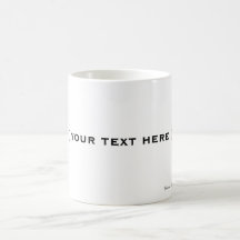 La taza oficial del personalizable de Diblanco