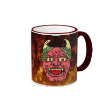 La taza principal del diablo japonés