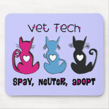 La tecnología del veterinario SPAY NEUTRAL ADOPTA  Alfombrillas De Ratones