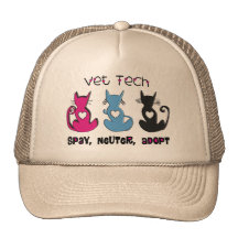 La tecnología del veterinario SPAY NEUTRAL ADOPTA  Gorras De Camionero