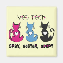 La tecnología del veterinario SPAY NEUTRAL ADOPTA  Imanes