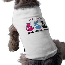 La tecnología del veterinario SPAY NEUTRAL ADOPTA  Camisas De Mascota