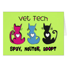 La tecnología del veterinario SPAY NEUTRAL ADOPTA  Felicitación