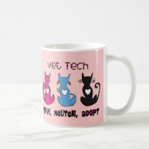La tecnología del veterinario SPAY NEUTRAL ADOPTA  Tazas De Café
