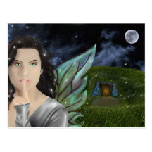 La tierra del Faerie aguarda la postal