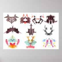 La tinta de Rorschach borra el poster