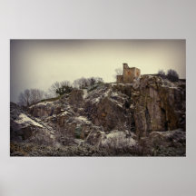 La torre del telégrafo, colina de Dalkey, Dublín - Posters