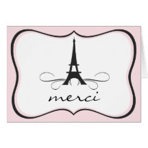 La torre Eiffel de París le agradece tarjeta de no
