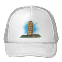 La torre inclinada de Pisa Gorro