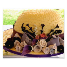 La torta poner crema del gorra del día de madre co cojinete