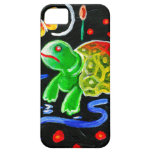 La tortuga enrrollada iPhone 5 Case-Mate fundas