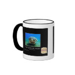 La tortuga no está enojada tazas de café