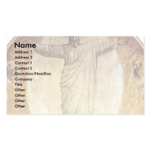 La transfiguración de Cristo Plantillas De Tarjeta De Negocio
