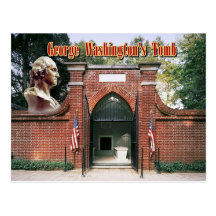 La tumba de George Washington, Mount Vernon Tarjeta Postal