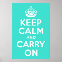 La turquesa guarda calma y continúa poster