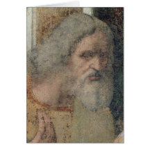 La última cena, 1495-97 tarjeta