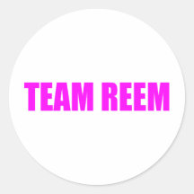 La única manera es equipo Reem TOWIE Joey de Essex Pegatinas Redondas