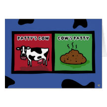 la vaca de la empanada tarjeta