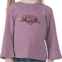 La vaquera embroma (la oscuridad) camisetas