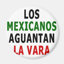 La Vara del Los Mexicanos Aguantan Imán Para Frigorífico