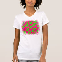 La verde lima femenina de las rosas fuertes protag camisetas