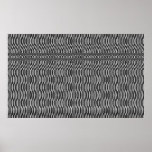 La vertical del arte de Op. Sys. agita 01 blancos  Poster