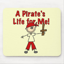 La vida del pirata para mí camisetas y regalos tapete de ratones