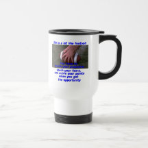 La vida es como el fútbol #2 taza de café