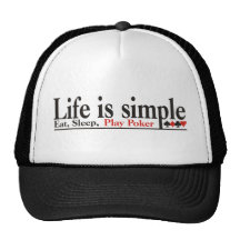 La vida es simple gorras