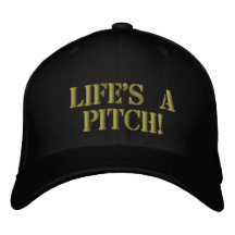 La vida es un gorra de la echada gorra de béisbol