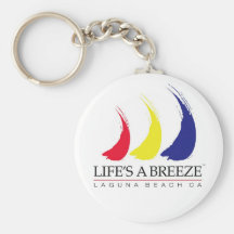 La vida es una playa de Breeze™_Paint-The-Wind_Lag Llavero