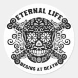 La vida eterna comienza en la muerte etiquetas  