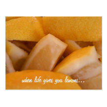 la vida le da la postal de los limones