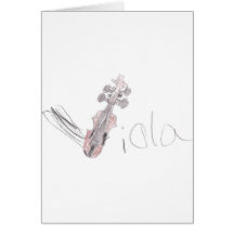 La viola del papá tarjetón