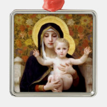 La Virgen de los lirios - ornamento Adorno