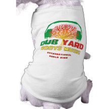 La yarda de la copia arraiga música camisa de perrito