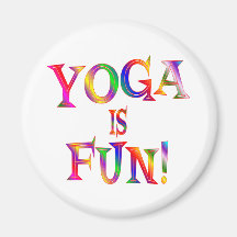 La yoga es diversión iman