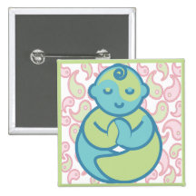 La yoga habla al bebé: Bebé de la yoga de Paisley Pins